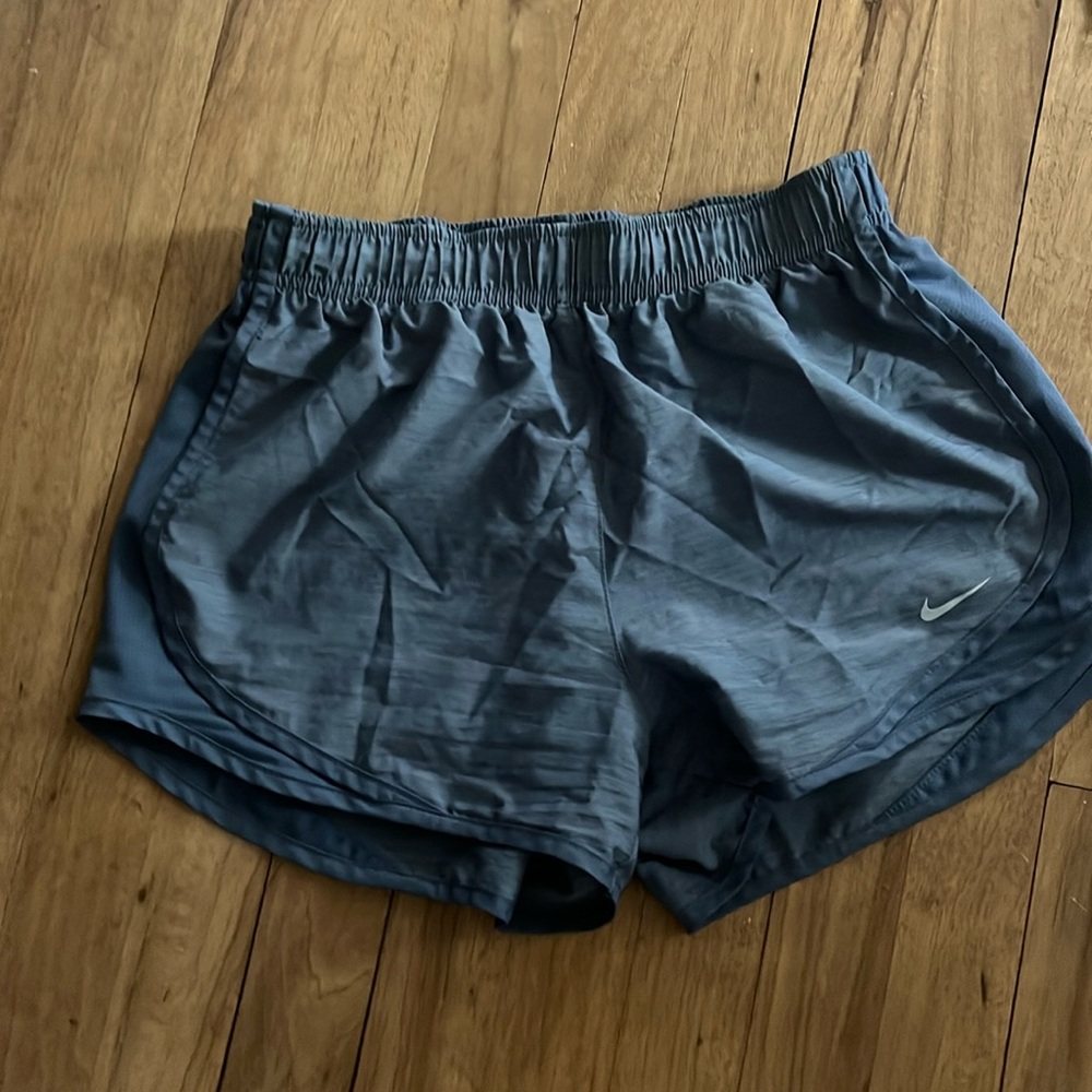 small blue nike shorts